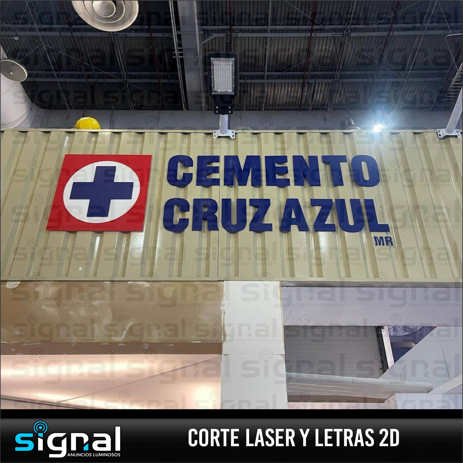 Anuncio de letras 2d o corte laser en merida
