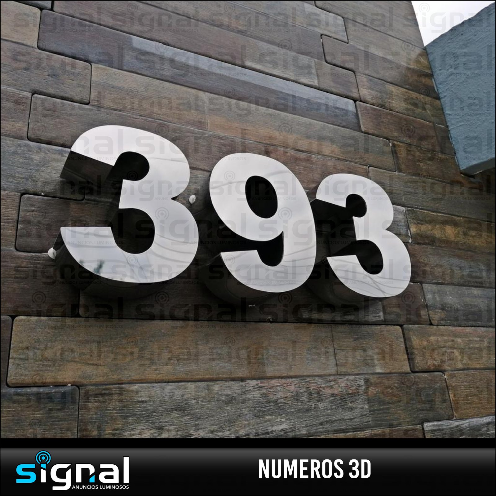 Letras 3d en merida